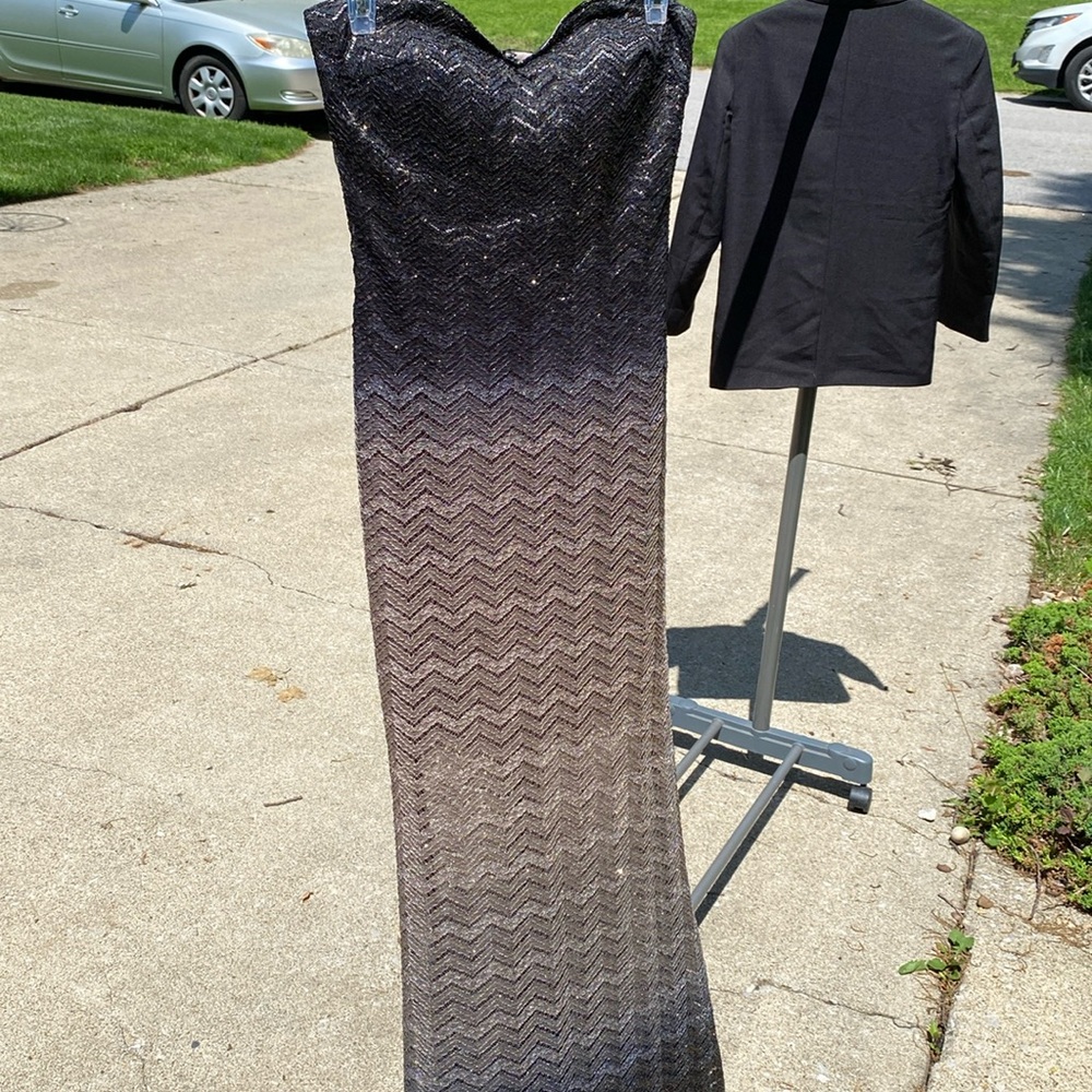 Ombre Jump formal dress